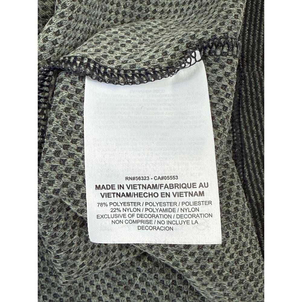 Nike Golf Womens Dri-FIT Polo Shirt Large Olive Green Stripe Pumpkin Ridge Logo - Picture 8 of 10